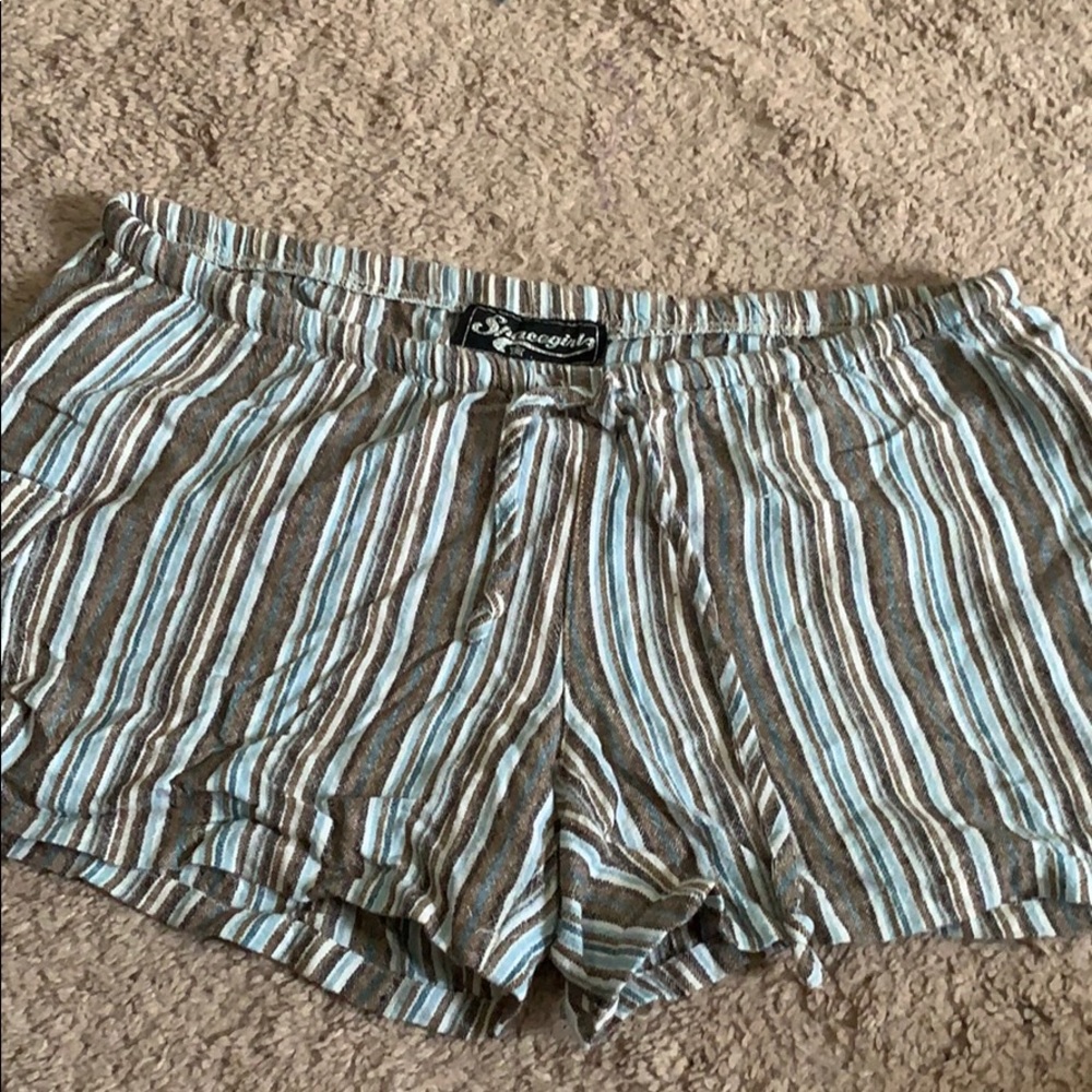 Linen shorts
